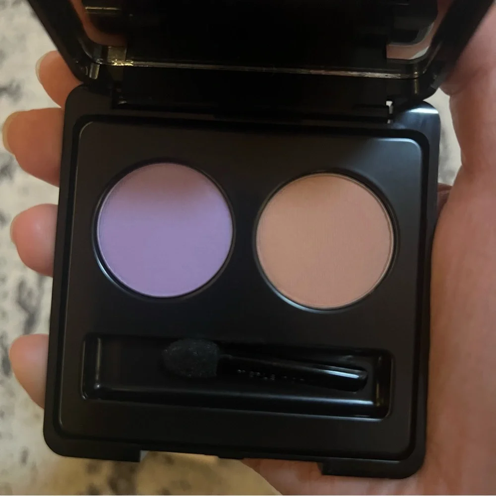 Merle Norman Eyecolor Eyeshadow Duo Matte Fresh Cut Pretty Lily Afternoon